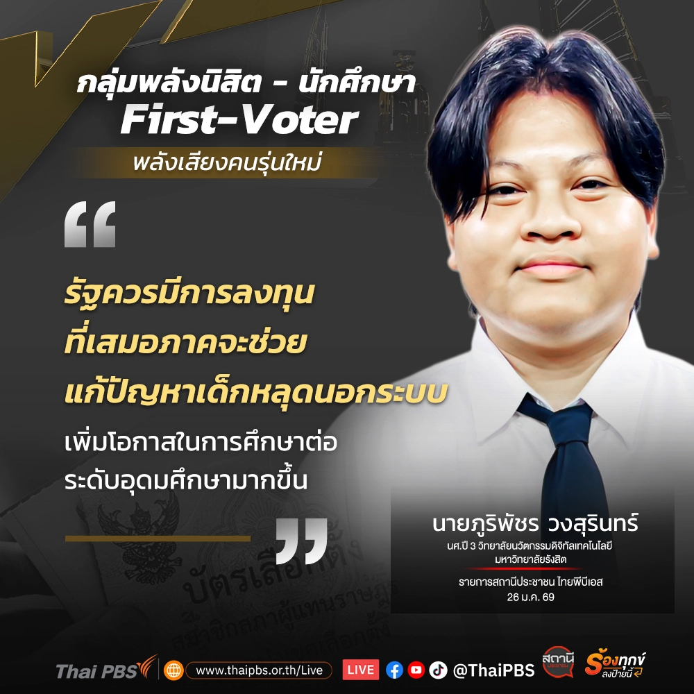 ภูริพัชร์ วงสุรินทร์ - การลงทุนด้านการศึกษา